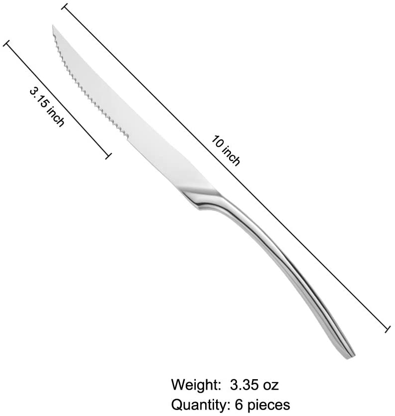Micro-serrated blade edge detail
