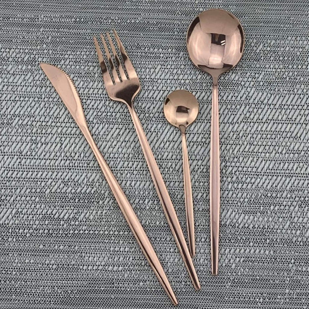 Fork and spoon detail